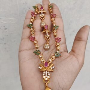 Cz simple necklace Multi
