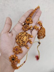 Temple Lakshmi choker
