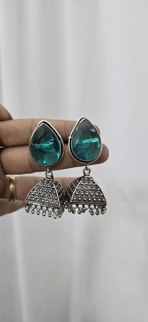 Oxidised earrings