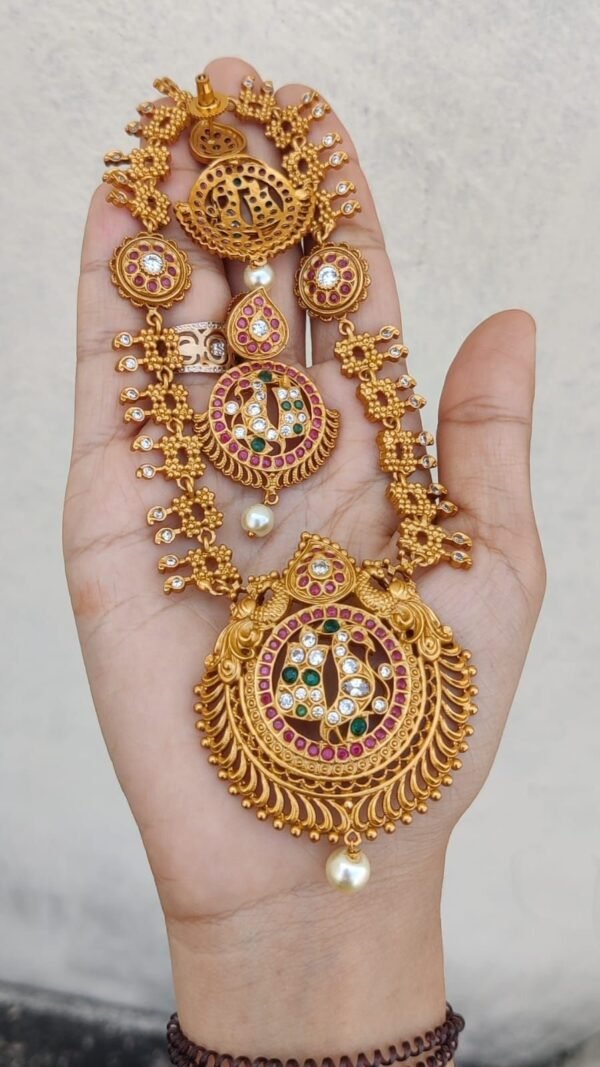 Cz gold plated premium set