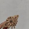 Round hair clip set