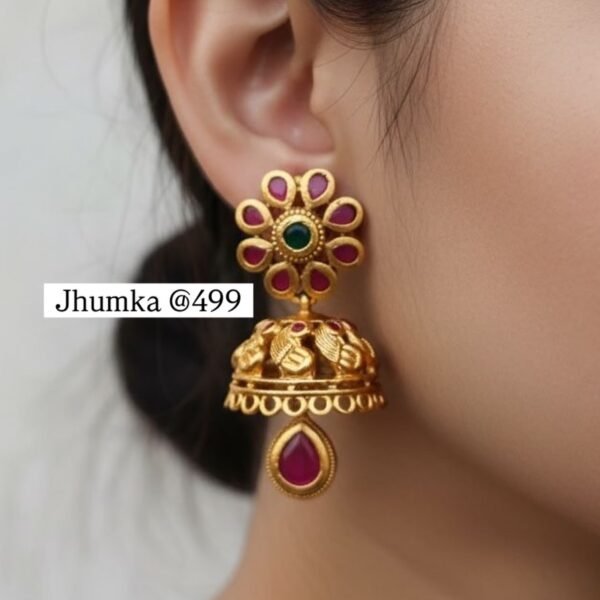Jhumka Golden