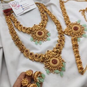 Turquoise blue semi set