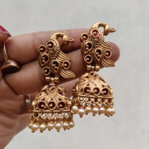 6fcb1cc3-c989-4486-967a-3df688ff1086.jpeg Peacock earrings Jhumka
