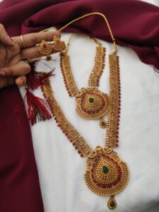 semi bridal set two set