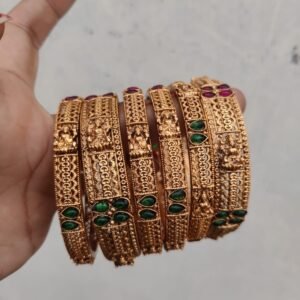 Temple bangles set