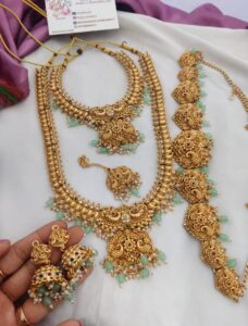 Turquoise semi bridal st