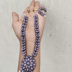 Purple oxidised set