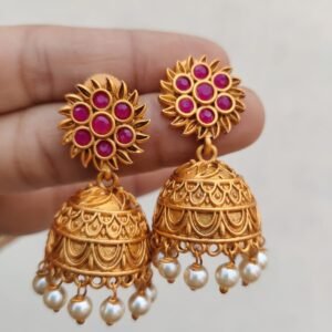 Round jhumki