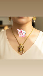 Cz Balaji choker set