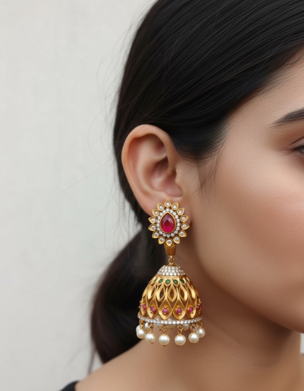 Cz premium jhumka