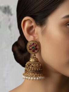 Jhumka round design