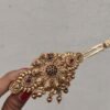 Round hair clip set