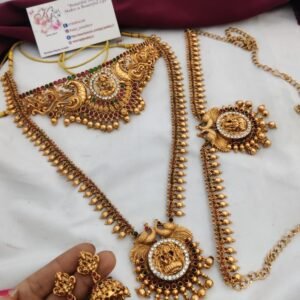 Temple semi bridal set