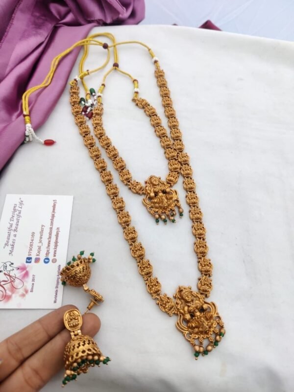 Temple semi bridal set