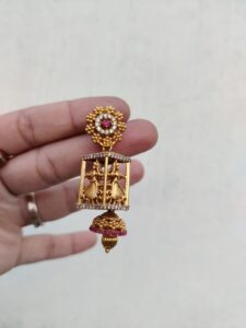 Dancing doll cz jhumki