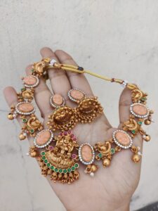 Peach kemp set lakshmi