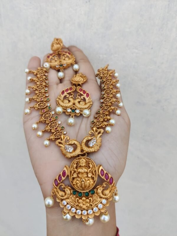 Temple necklace set