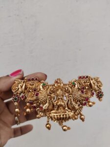 Temple hair clip Lakshmi