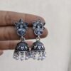 Stone of white set jhumka