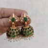 Green chain set with jhumki