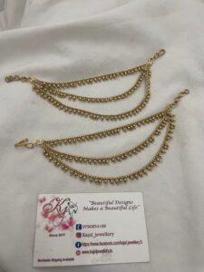 Golden Mattel Earchain