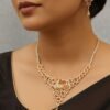 0a1a432d-5995-49fe-99cc-25b147ff10d3 Cz Golden peacock necklace