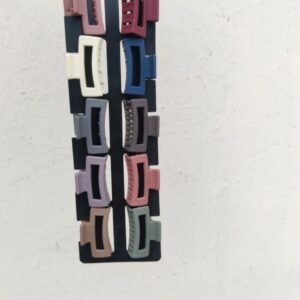 Hair clips matte raw clip