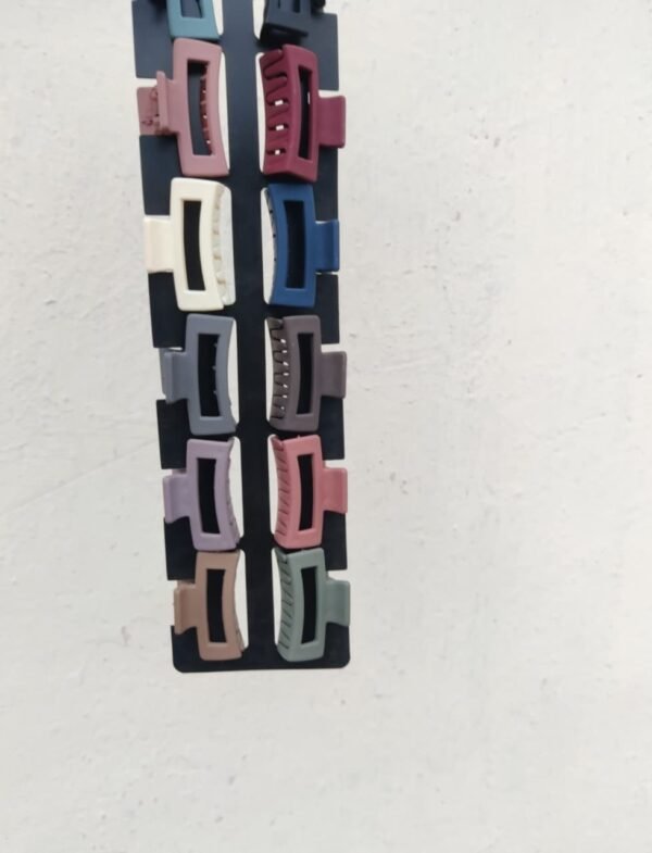 Hair clips matte raw clip