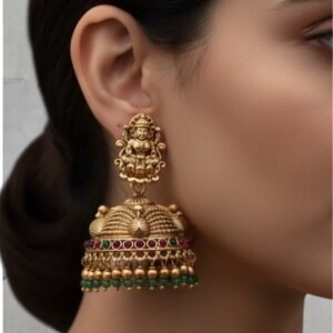 Lakshmi green beads