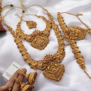 Photoroom_20260114_211102 Lakshmi semi bridal set mango set