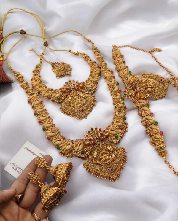 Lakshmi semi bridal set mango set