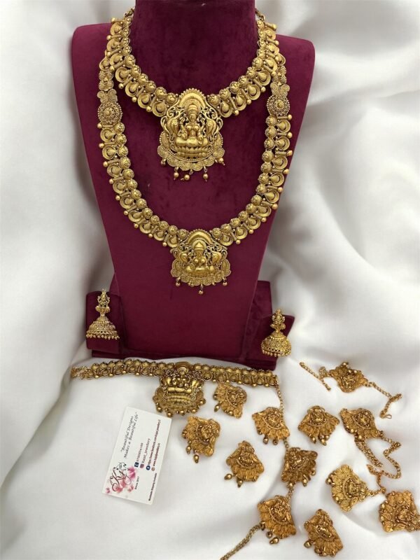 Golden full bridal set