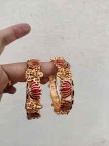 Lotus Lakshmi set bangles