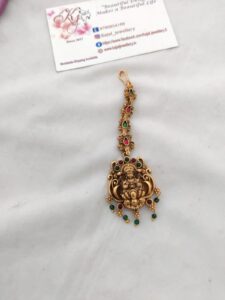 Nethi chutti green beads temple