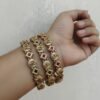 Temple  bangles set of 4