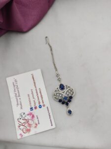 Ad gold nethi chutti blue