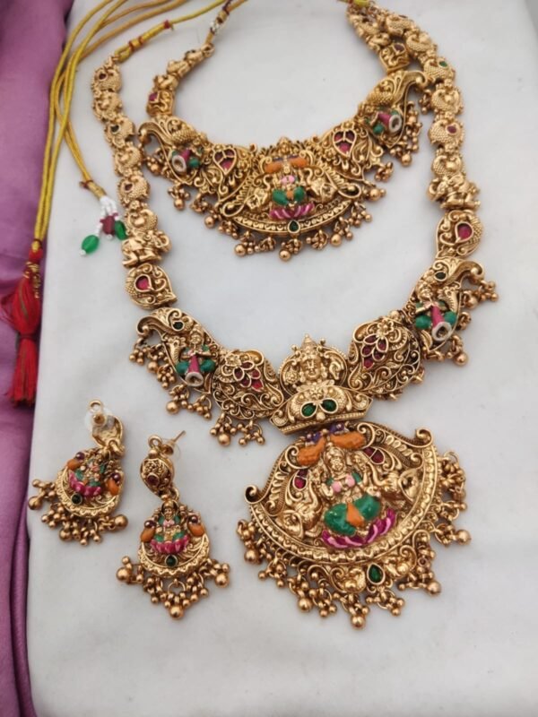 Meenakari venkateshwara Srinivasa Balaji bridal set