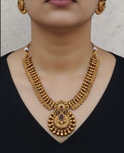 Copper necklace set 2