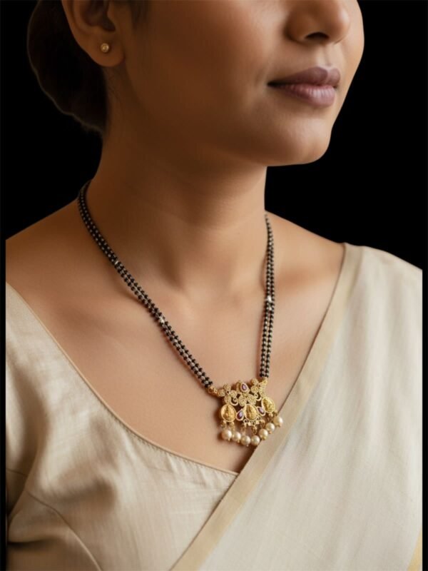 Black bead’s mangalsutra