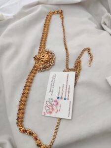 Lakshmi necklace set temple