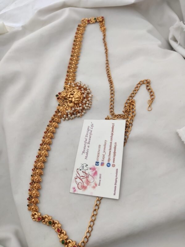 Lakshmi necklace set temple