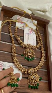 Non idol green beads set