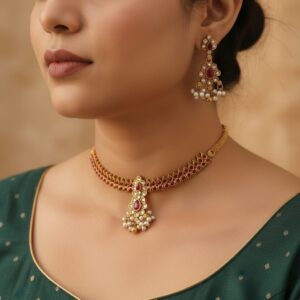 Pink kemp maroon guttapusulu