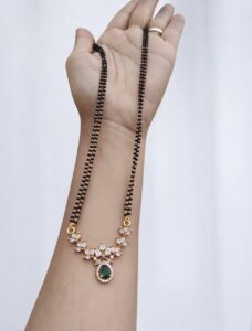 Green mangalsutra