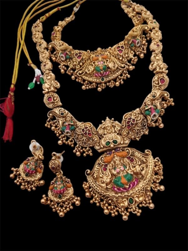 Meenakari venkateshwara Srinivasa Balaji bridal set