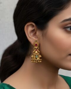 Jhumki gold plated