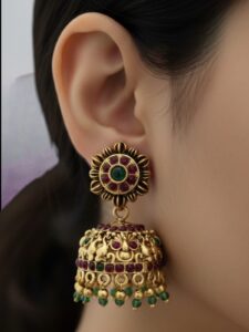 Round jhumki
