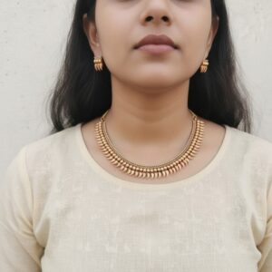 Kerala mullu necklace set