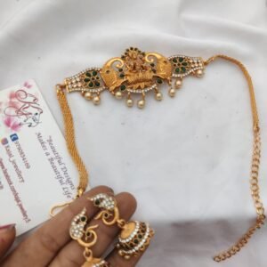 Lakshmi green kemp gold 2
